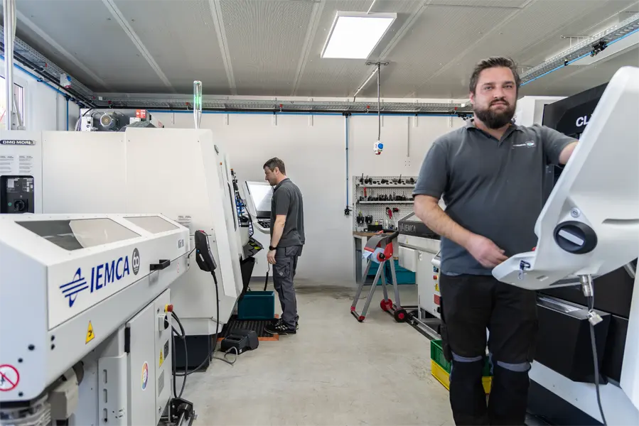 CNC-Drehen Team Expertise bei RM KESSLER